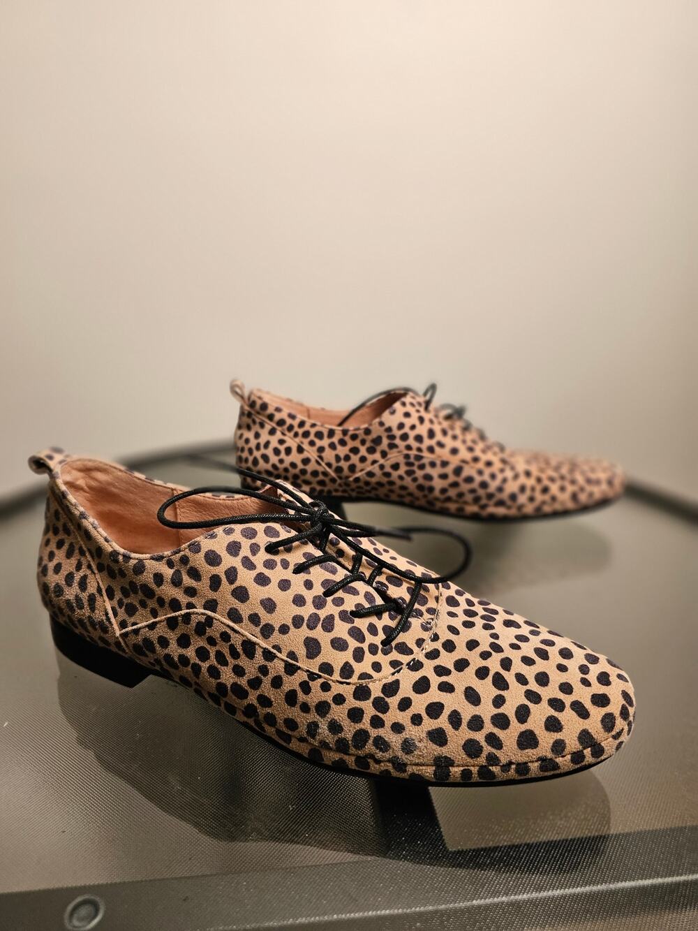 Corso Como Jasleen Animal Print Oxford Flats